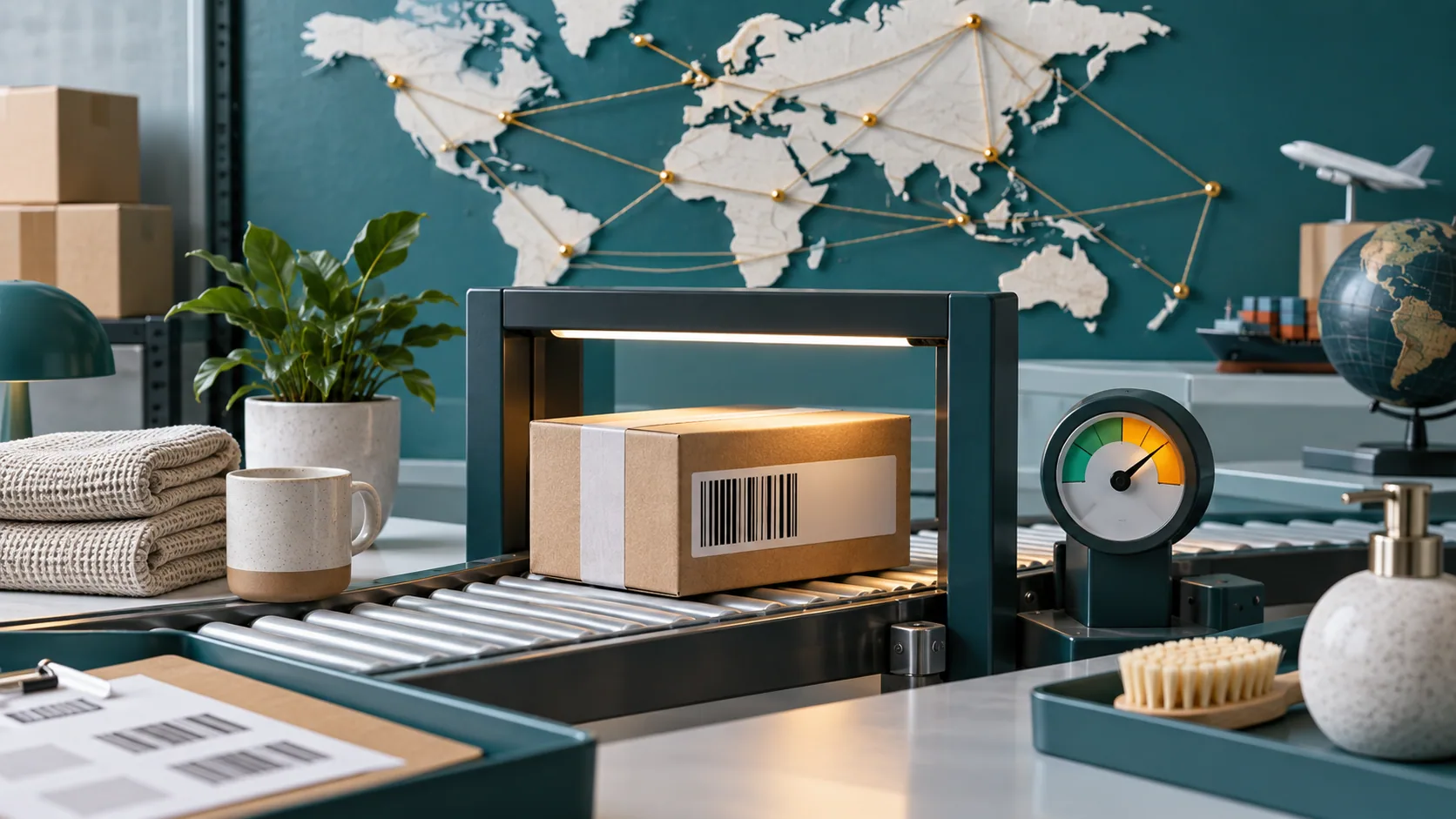 Editorial illustration for Cross-border E-commerce & Product Liability